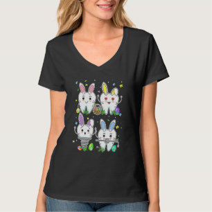 T-shirt Dental Squad Dental Life mignon lapin Dentil Dente