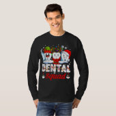 T-shirt Dental Squad Teeth Toothbrush Dentist Hygiène (Devant entier)