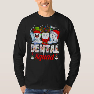 T-shirt Dental Squad Teeth Toothbrush Dentist Hygiène