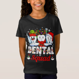 T-Shirt Dental Squad Teeth Toothbrush Dentist Hygiène
