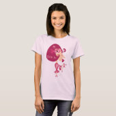 T-shirt Dentelez-le ruban rose (Devant entier)