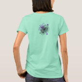 T-shirt Dentelle de Wahin Orchidée hawaïenne (Dos)