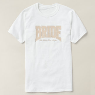 T-shirt Dentelle d'Ivoire ROBE Fiançailles Enterrement de