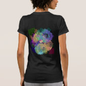 T-shirt Dentelles géométriques multicolores (Dos)