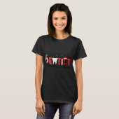 T-shirt Dentist Christmas Crew Funny Dental (Devant entier)