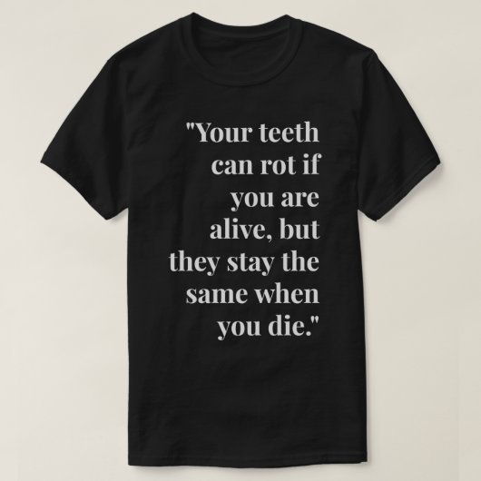 T-shirt Dentist Dentist Dentist Blagues et blagues Blanc P (Design devant)