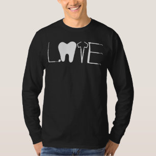 T-shirt Dentist Love Dental Assistant Dentaire Tooth Squad