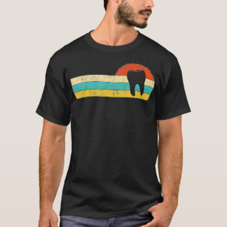 T-shirt Dentist Retro Vintage Dental Surgeon Mouth Doctor