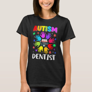 T-shirt Dentiste autisme énigme Autisme Sensibilisation Au