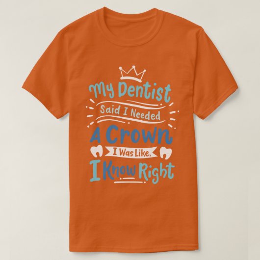 T-shirt Dentiste dentaire (Design devant)