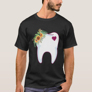 T-shirt Dentiste Dental Assistant Oral Hygiéniste Débit