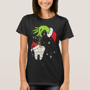 T-shirt Dentiste dentiste Dentaire Dents Istant Dents Noël