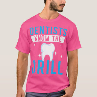 T-shirt Dentiste Dentiste Dents Dental Hygiéniste Dentaire