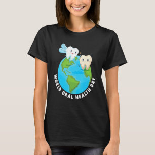 T-shirt Dentiste Drôle Assistant Santé buccodentaire Dents
