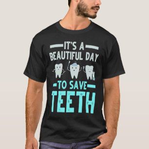 T-shirt Dentiste Sauver Les Dents Hygiéniste Dentaire Appa