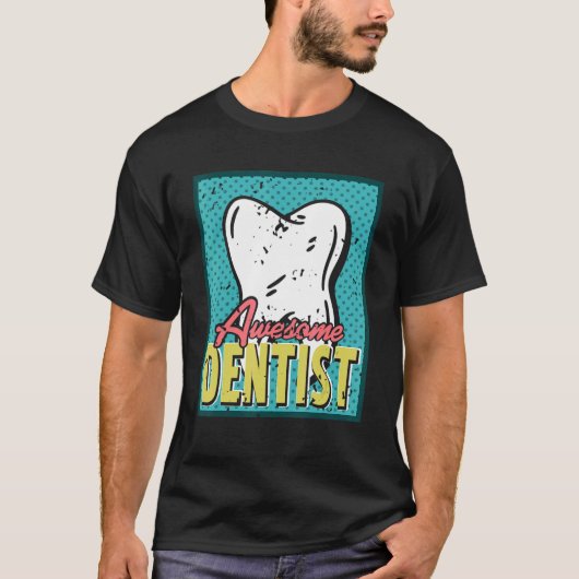 T-shirt Dentiste vintage (Devant)
