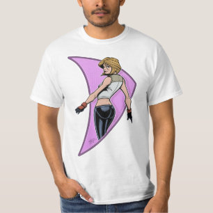 T-shirt d'entraînement de burette de Nicole Baylo