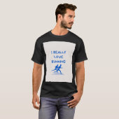 t-shirt d'entraînement masculin (Devant entier)
