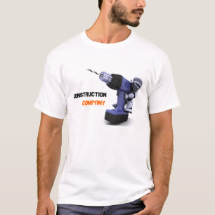 T-shirt d'entreprise de construction