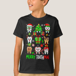 T-shirt Dents de Joyeux Toothmas Collection Santa Renne No