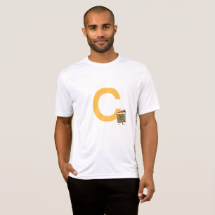 T-shirt Dents de lapin de tranche de gâteau à la carotte