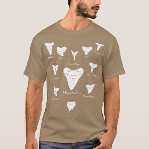 T-shirt Dents De Requin Espèces Types De Requins Biologie 