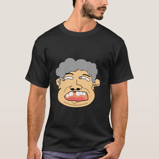 T-shirt Dents de travers drôles (Devant)