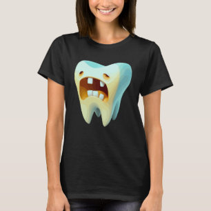 T-shirt Dents Dental Graphic Mention Pour Être Des Mèmes D
