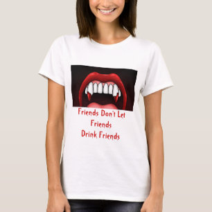 T-shirt Dents d'Halloween Vampire