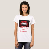 T-shirt Dents d'Halloween Vampire (Devant entier)