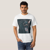 T-shirt Dents d'ours en colère Black Bear Growers (Devant entier)