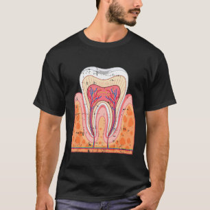 T-shirt Dents Hygiène dentaire Adjoint Hygiéniste Den
