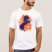 T-shirt Denver Bucking Broncos Horse (Devant)