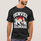 T-shirt Denver, Colorado (Devant)