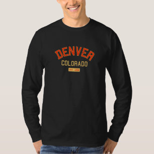 T-shirt Denver Colorado 1858 Vintage Co Retro Denverite Am