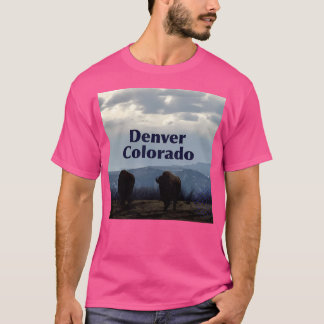 T-shirt Denver Colorado Buffalo Active