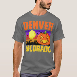 T-shirt Denver Colorado Happy Halloween Party Local City