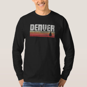 T-shirt Denver Colorado Retro Style Vintage les années 70 