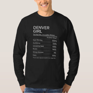 T-shirt Denver Girl Funny Colorado Hometown Premium