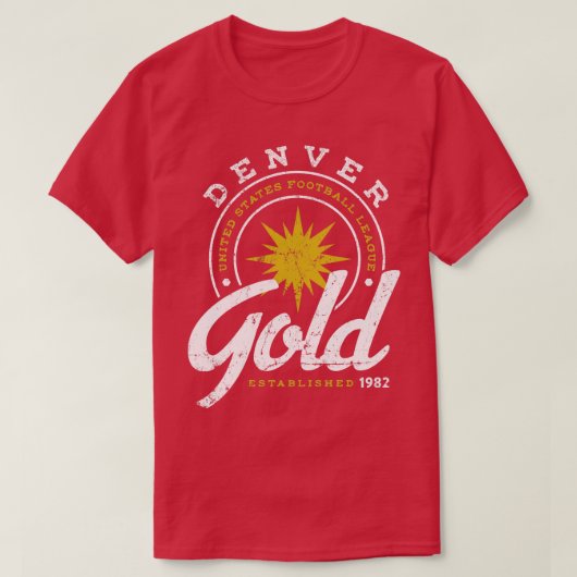 T-shirt Denver Gold (Design devant)