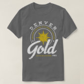 T-shirt Denver Gold (Design devant)
