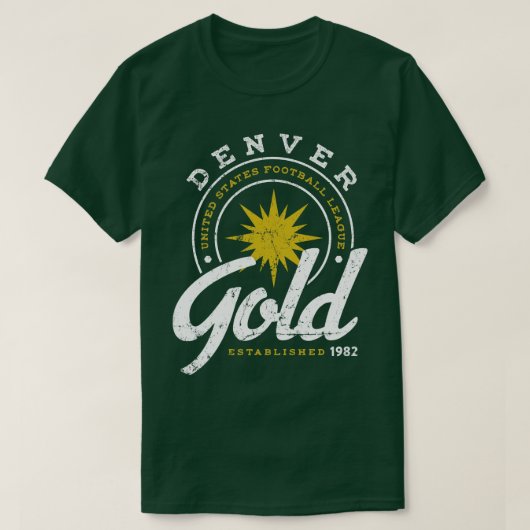 T-shirt Denver Gold (Design devant)