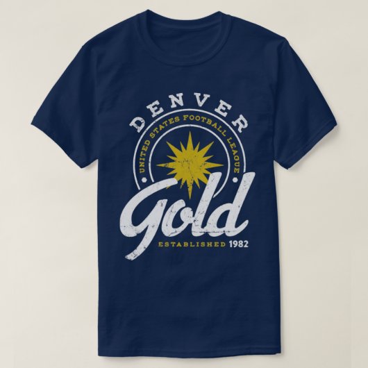 T-shirt Denver Gold (Design devant)