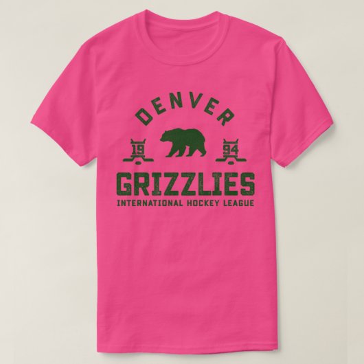 T-shirt Denver Grizzlies (Design devant)