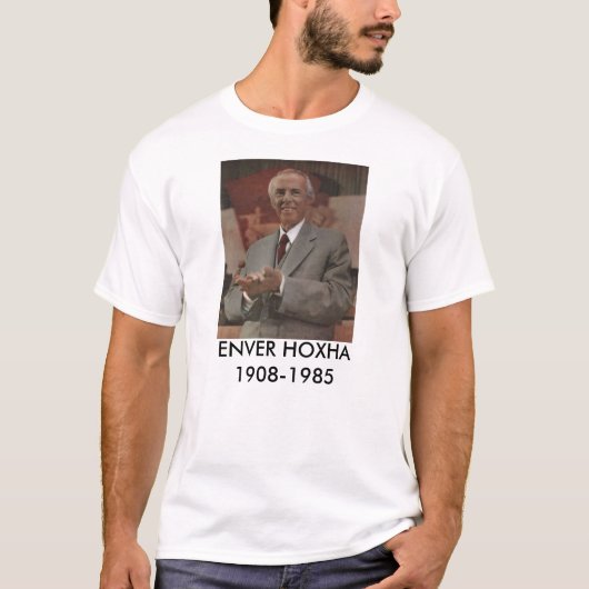 T-shirt d'Enver Hoxha (Devant)
