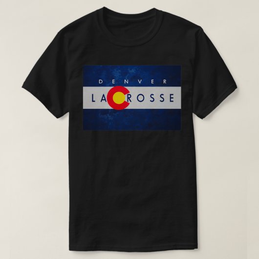 T-shirt Denver Lacrosse (Design devant)