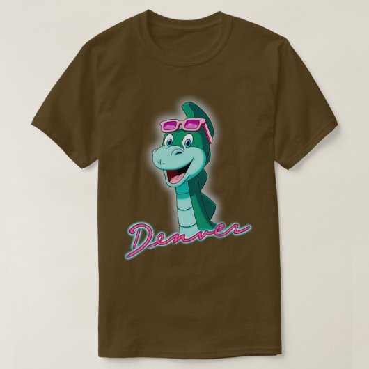T-SHIRT DENVER LE DERNIER DINOSAUR TI VOGLIO BENE DENVER (Design devant)