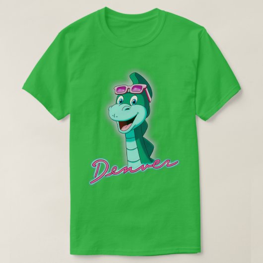 T-SHIRT DENVER LE DERNIER DINOSAUR TI VOGLIO BENE DENVER  (Design devant)