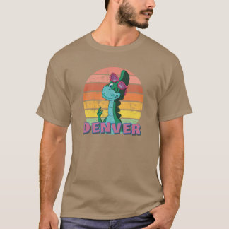 T-shirt Denverhe Last Dinosaur Funnyee girl family