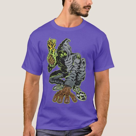 T-shirt Denzel Curry Unlocked Comic drôle (Devant)